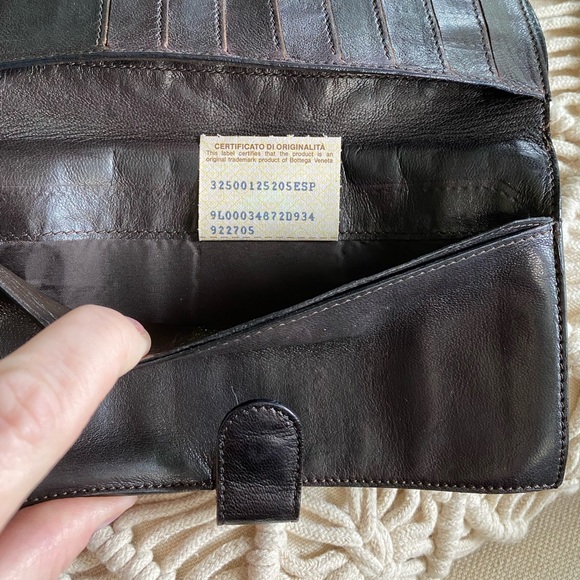 Bottega Veneta Intrecciato Intre Chart WALLET 6889 - Picture 3 of 12